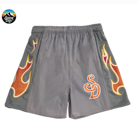 snowday Other - SNOWDAY BURNING NYLON SHORT